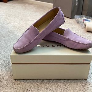 M. Gemi Felize Lilac Driving Moccasins size 36